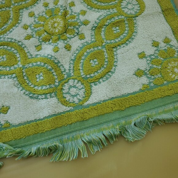 John Robshaw Petra Three-Yarn Dyed Jacquard Fringe 3 Piece Towel Set - New - Picture 13 of 16